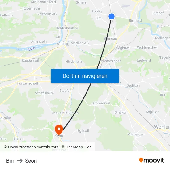 Birr to Seon map