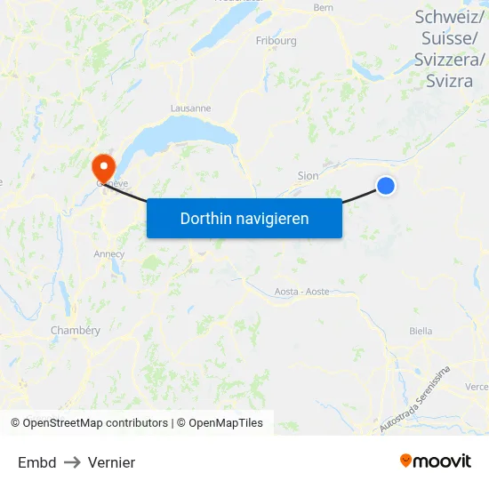 Embd to Vernier map