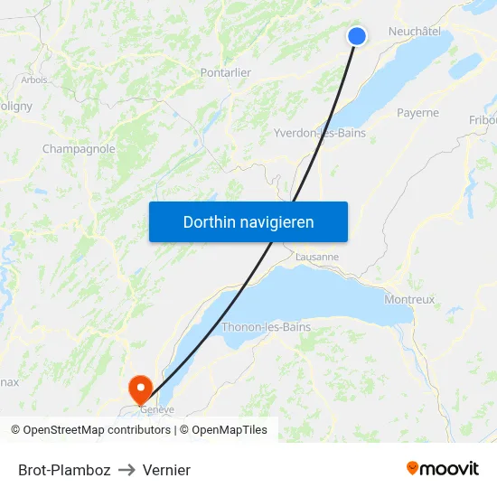 Brot-Plamboz to Vernier map