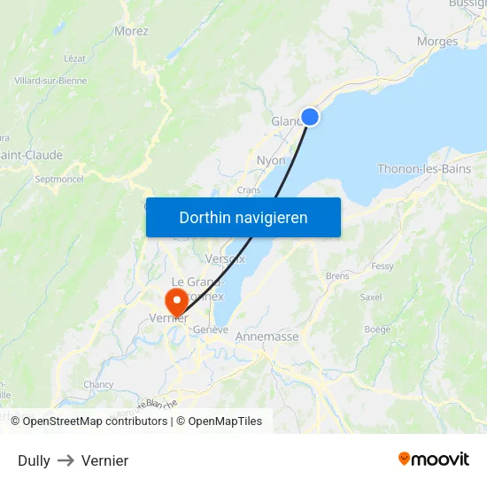 Dully to Vernier map
