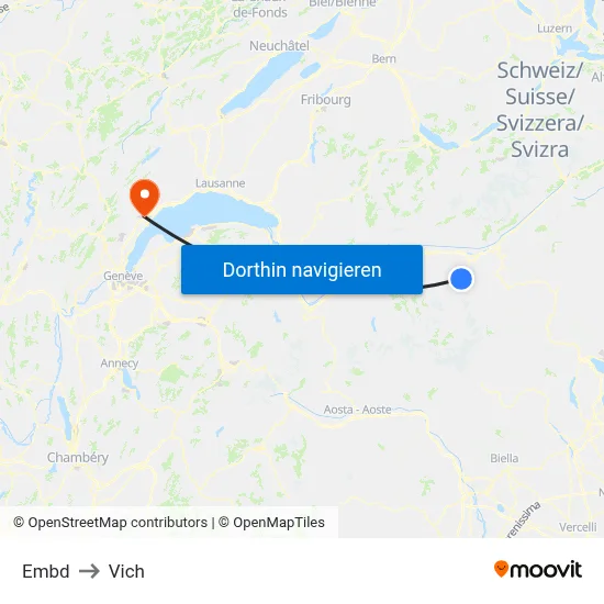 Embd to Vich map
