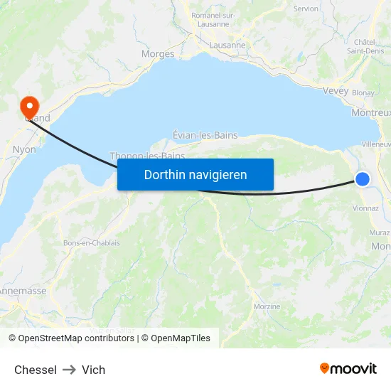 Chessel to Vich map