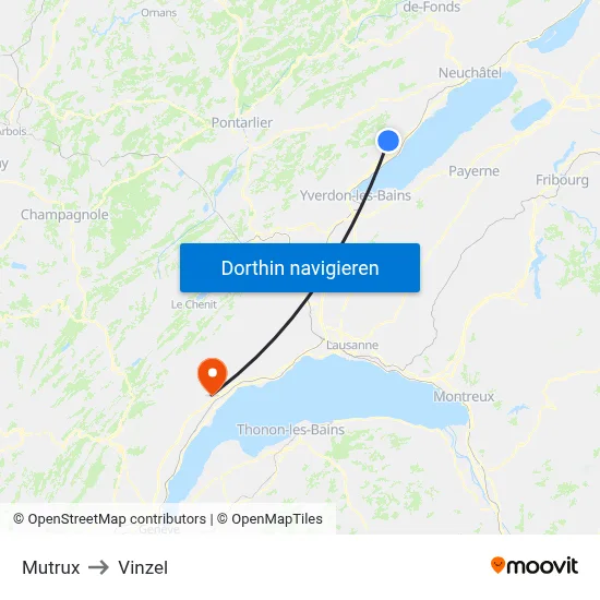 Mutrux to Vinzel map