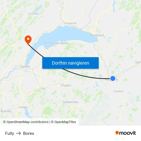 Fully to Borex map
