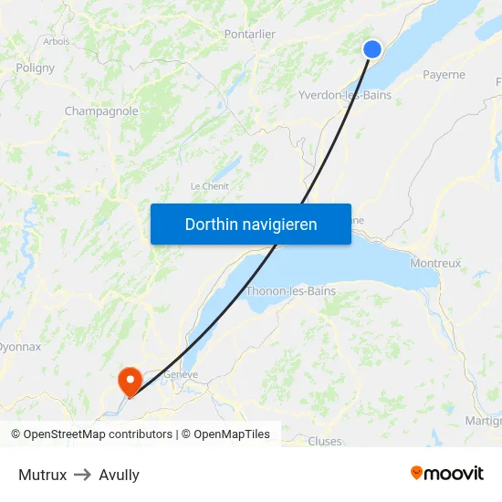 Mutrux to Avully map