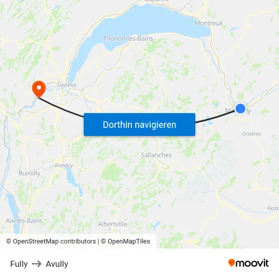 Fully to Avully map