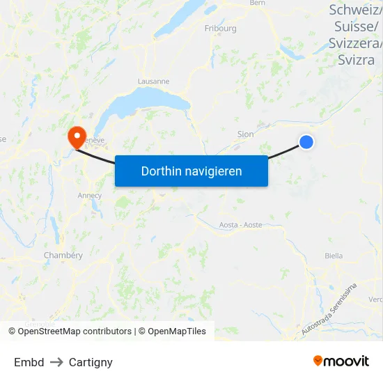 Embd to Cartigny map