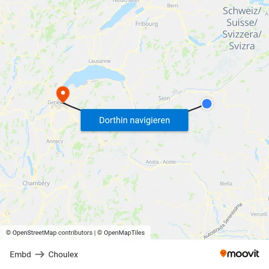 Embd to Choulex map