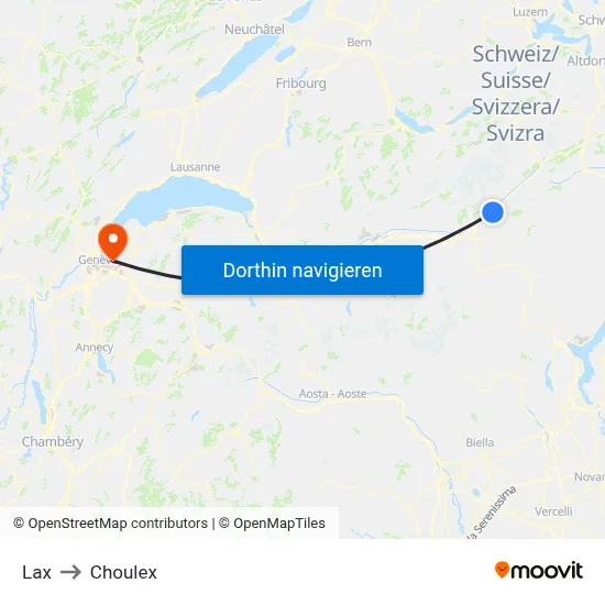 Lax to Choulex map