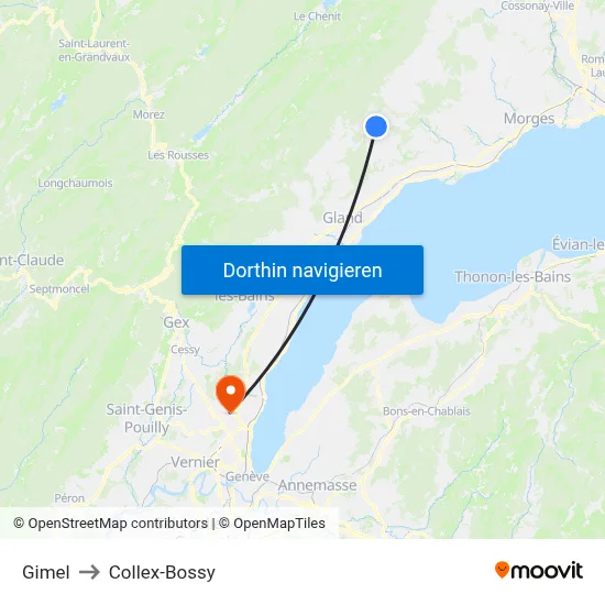 Gimel to Collex-Bossy map