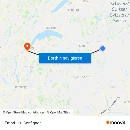 Embd to Confignon map
