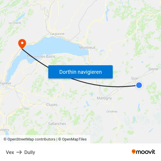 Vex to Dully map