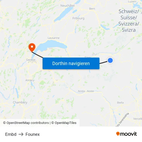 Embd to Founex map