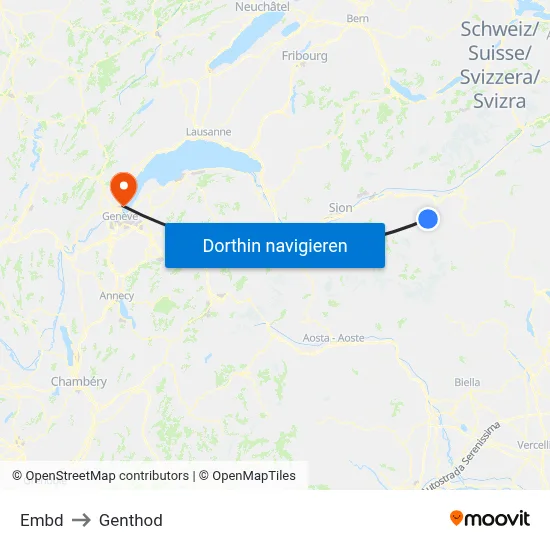Embd to Genthod map