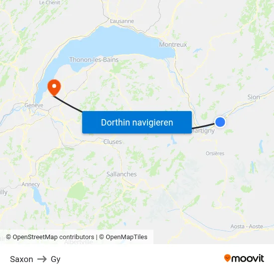 Saxon to Gy map