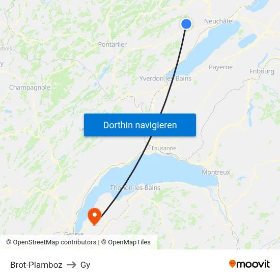 Brot-Plamboz to Gy map