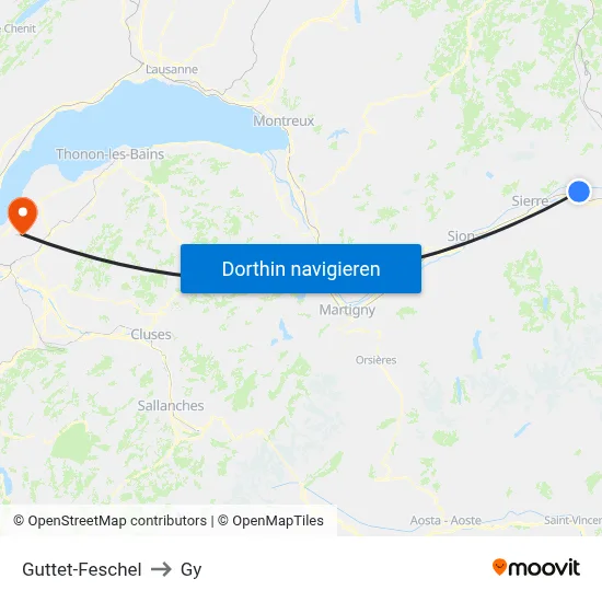 Guttet-Feschel to Gy map