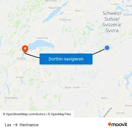 Lax to Hermance map