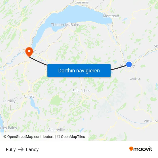 Fully to Lancy map
