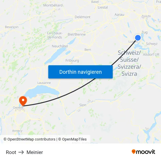 Root to Meinier map