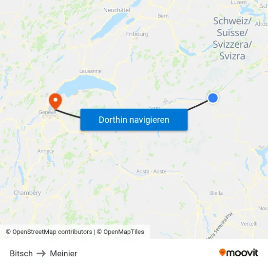 Bitsch to Meinier map