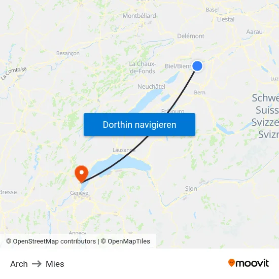 Arch to Mies map