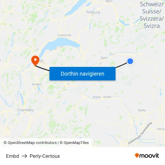 Embd to Perly-Certoux map