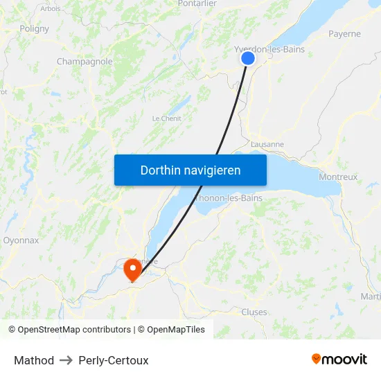 Mathod to Perly-Certoux map