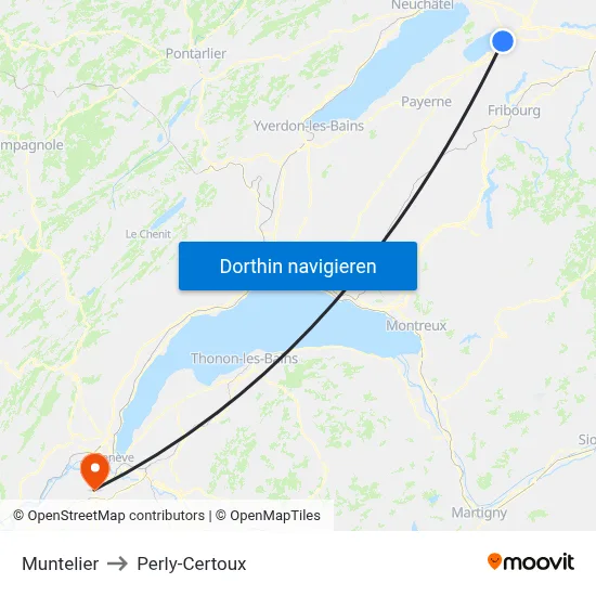 Muntelier to Perly-Certoux map