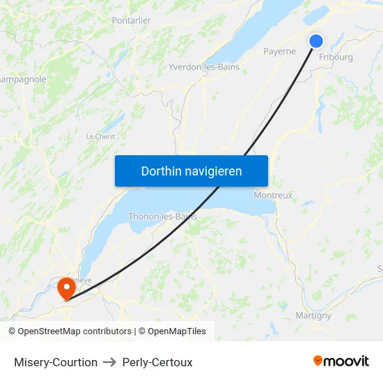 Misery-Courtion to Perly-Certoux map