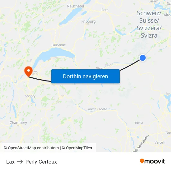 Lax to Perly-Certoux map
