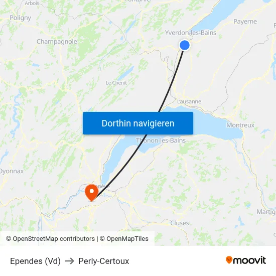 Ependes (Vd) to Perly-Certoux map