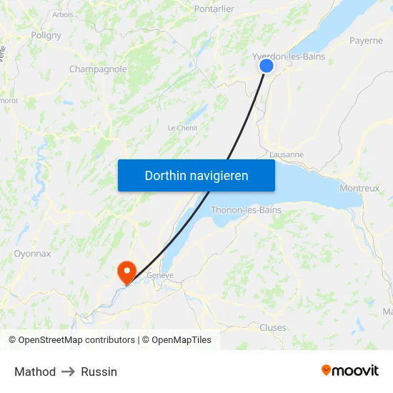 Mathod to Russin map