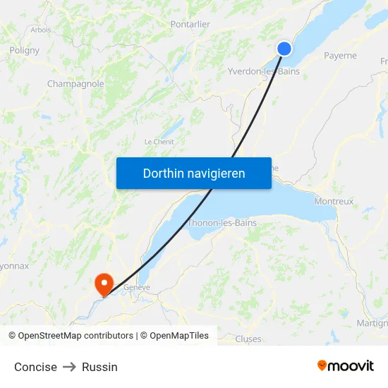 Concise to Russin map