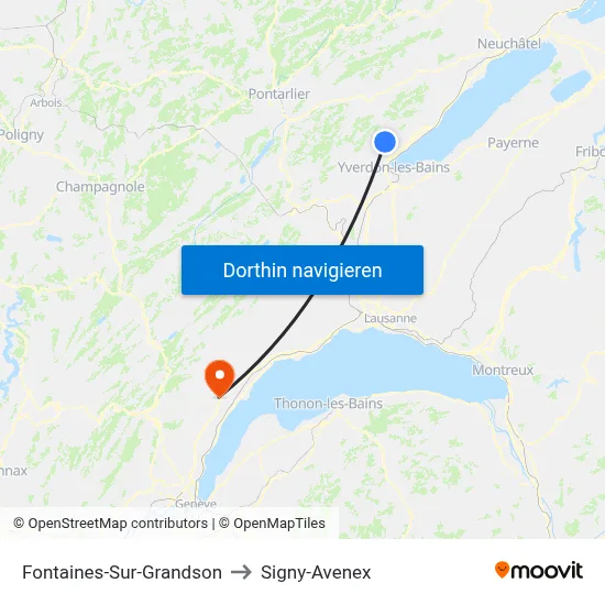 Fontaines-Sur-Grandson to Signy-Avenex map