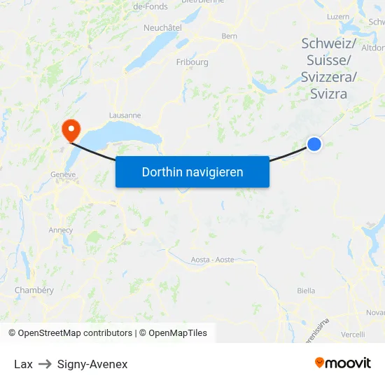 Lax to Signy-Avenex map