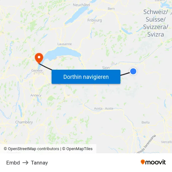 Embd to Tannay map