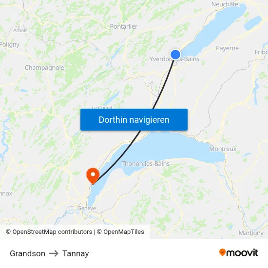 Grandson to Tannay map