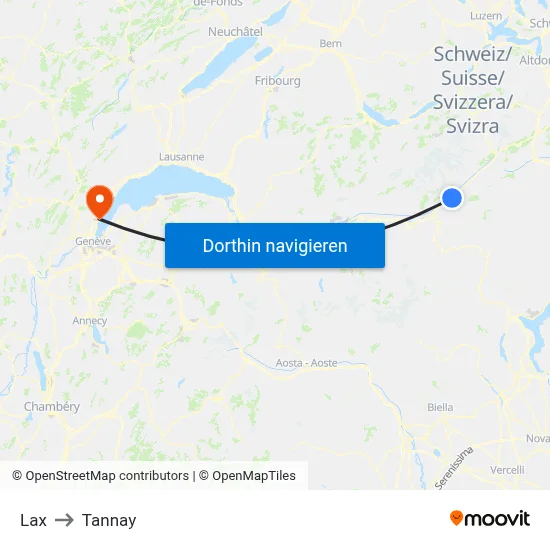 Lax to Tannay map