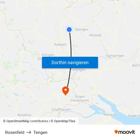 Rosenfeld to Tengen map