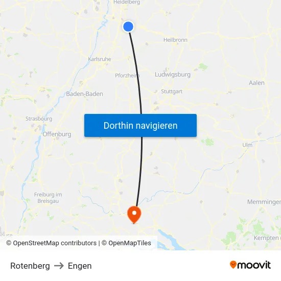 Rotenberg to Engen map