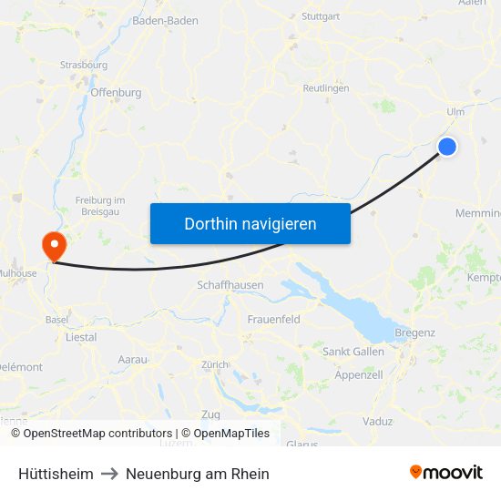 H ttisheim nach Neuenburg Am Rhein - City 220262 City 219713
