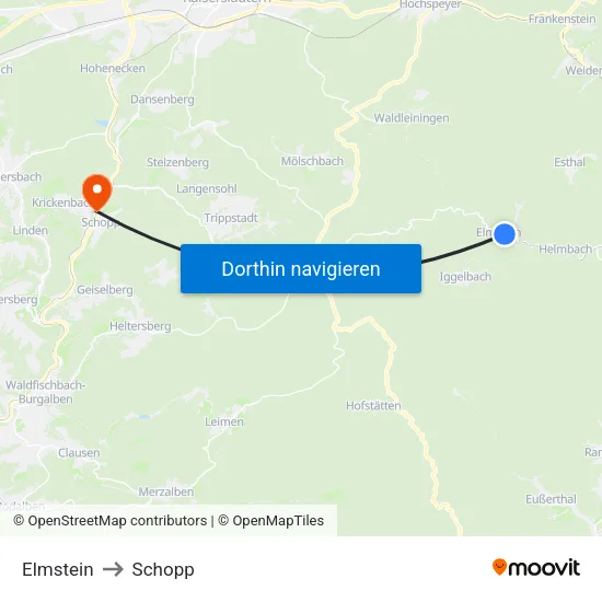 Elmstein to Schopp map