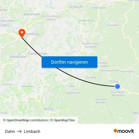 Dahn to Limbach map