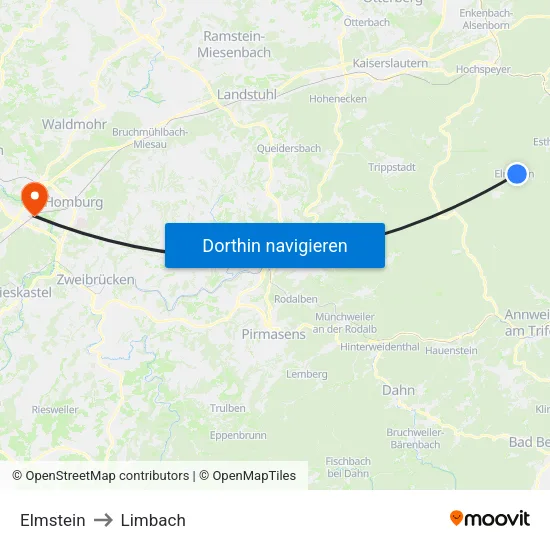 Elmstein to Limbach map