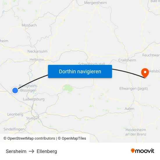 Sersheim to Ellenberg map