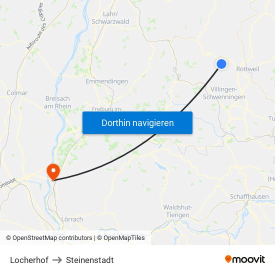 Locherhof to Locherhof map