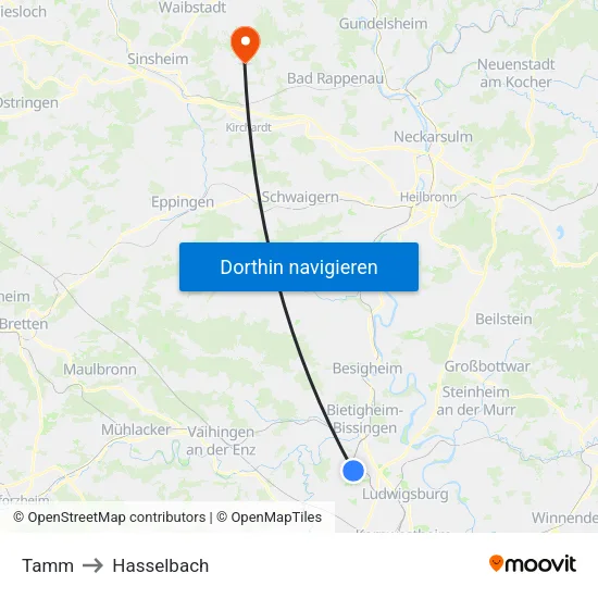 Tamm to Hasselbach map