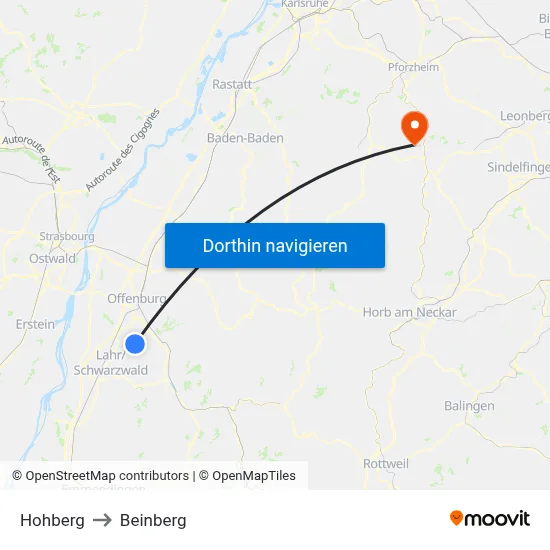 Hohberg to Beinberg map