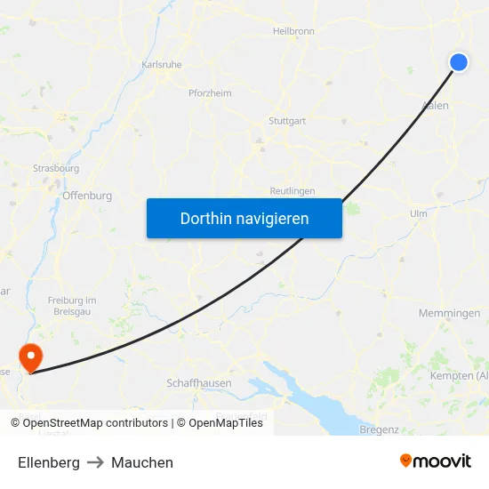 Ellenberg to Mauchen map